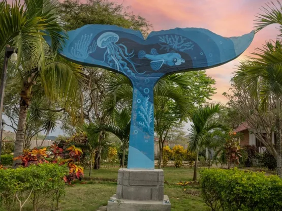 Cabaña de Oceanic Hostería con jardín tropical, Puerto López